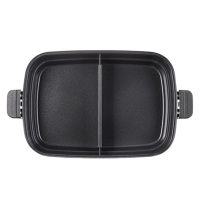 摩飞鸳鸯锅3L不沾锅涂层鸳鸯锅盘多功能锅配件MR1062