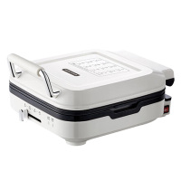 摩飞电饼铛下盘可拆洗双面加热大火力煎烤机椰奶白MR8600