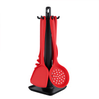 德铂铲汤漏勺7件套瑞贝卡硅胶汤勺锅铲耐高温DEP-758