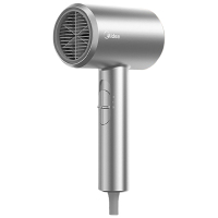 美的电吹风家用负离子护发速干大风力吹风机星光银FJ113