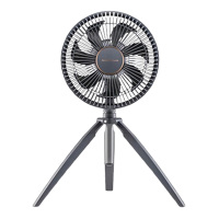 摩飞电风扇户外柔音大容量电池长续航折叠电风扇MR3701
