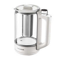 摩飞煮茶器1.5L养生壶智能恒温多段变频烹煮茶壶白色MR6089