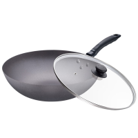 苏泊尔精铸铁锅玻璃盖30cm锅具煎锅炒锅FC30Q2