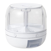 苏泊尔米桶6L大容量分格分类五谷杂粮桶防潮储米箱KGF28AG10