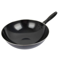 苏泊尔炒锅防锈铁锅圆底家用炒菜锅老式铁锅燃煤气灶用锅具FC30C1