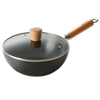 苏泊尔迷你臻火小铁锅22cm家用无涂层耐磨防锈炒菜锅明火EC22RF05