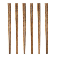 苏泊尔筷子鸡翅木家用实木无漆无蜡防滑筷6双装TK2195E1