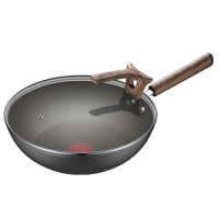 苏泊尔炒锅无油烟不粘锅少油烟炒菜锅煎锅32cm电磁炉通用EC32AHP01