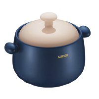 苏泊尔砂锅4.5L煲汤锅炖锅陶瓷煲仔饭耐高温不开裂瓦罐EB45ABAT01