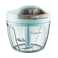 苏泊尔料理机650ml手动拉蒜器搅切菜器蒜泥绞菜机厨房KG65AB10