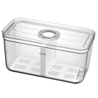 苏泊尔收纳盒冰箱抽屉式果蔬保鲜盒透明加厚中号KGF30AE20