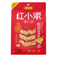 好想你枣仁派新疆特产红枣核桃仁枣夹核桃独立小包装208g黑芝麻味