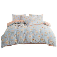 多喜爱床上四件套203*229cm四件套全棉纱布套件香溢满庭