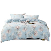 多喜爱床上四件套203*229cm牛奶绒四件套套件浅韵芳菲