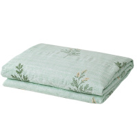 多喜爱空调被夏凉被春秋被可水洗152*218cm亲肤磨绒艾香抗菌夏薄被