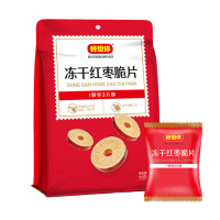 好想你红枣脆片休闲装博士无核即食冻干红枣脆片1件*24袋*140g