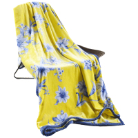 多喜爱毛毯办公室午睡毯卡尔绒毯海蒂花园180*200cm