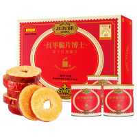 好想你红枣脆片礼盒无核即食枣片冻干博士脆片216g*1盒