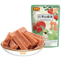 好想你红枣山楂条休闲装零食果丹皮蜜饯果脯红枣山楂条160g*1袋