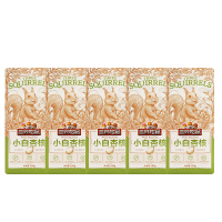 三只松鼠坚果奶香小白杏坚果大头装杏核休闲零食160g*5袋