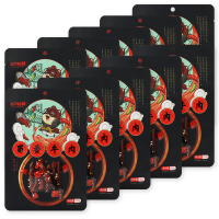 三只松鼠牛肉干蜀香牛肉麻辣味独立包装零食即食解馋小吃100g*10袋