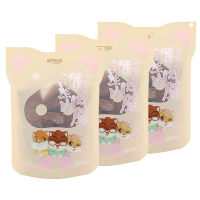 三只松鼠猪肉脯自然肉干片休闲原味解馋小吃零食150g*3袋