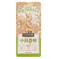 三只松鼠小白杏核即食休闲小吃杏仁坚果零食100g*1袋