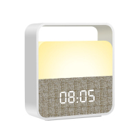 美的台灯床头灯充电时钟闹钟灯小夜灯MTD3-M/K-03