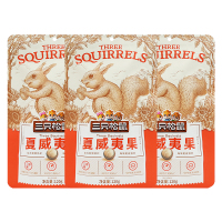 三只松鼠夏威夷果零食每日坚果送开口器奶油味干果120g*5袋