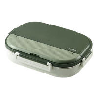 苏泊尔保温饭盒2L不锈钢加大加深分格餐盒KFP20AB10(随机发货)
