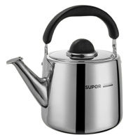 苏泊尔烧水壶4L鸣笛加厚304不锈钢烧水壶天燃气灶明火专用SS40P2