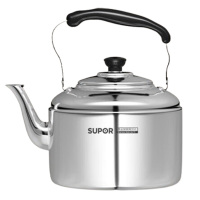 苏泊尔水壶4L时尚鸣音304不锈钢烧水壶燃气专用SS40Q1