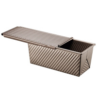 苏泊尔吐司模具不粘吐司盒多用烘焙烤箱蛋糕金色面包易脱模带盖KD69AK10