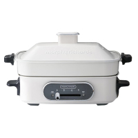 摩飞多功能锅2.5L一锅多用不沾料理锅椰奶白MR9088