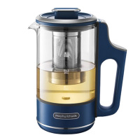 摩飞养生壶0.6L一体式煮茶壶热水壶轻奢蓝MR6086