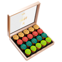 润虎茶叶组合装金骏眉正山小种铁观音茉莉花茶4种口味组合160g