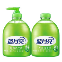蓝月亮洗手液芦荟抑菌清洁洗手液500g*1瓶+瓶补500g*1瓶