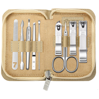 777指甲刀套装九件套甲沟炎斜口修甲修眉工具GNT-W011(随机发货)