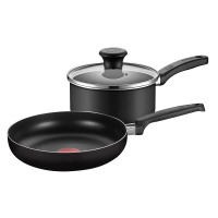 苏泊尔锅具套装不粘锅煎锅奶锅两件套高强度复合锅底TP2112E