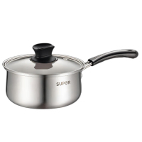 苏泊尔奶锅16cm不锈钢汤锅煮面锅泡面锅辅食锅VT16HS02