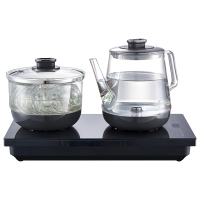 欧美特煮茶器1L茶几嵌入式全自动底部上水电热水壶OMTDS1906