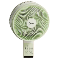 美的电风扇挂壁摇头大风力定时遥控工业涡轮空气循环扇FWA23UR
