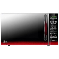 美的微波炉20L平板速热微波炉一键解冻EM7KCGW3-NR