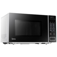 美的微波炉20L快速加热多功能菜单一键启动智能解冻PM20W1