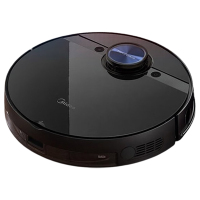 美的扫地机器人大吸力扫拖一体机器人曜石黑M7