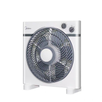 美的电风扇桌面风扇台式节能电扇四档调节五叶轻音柔风KYT30-15AW