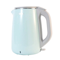 美的电水壶1.7升自动防烫1500w功率304不锈钢烧水壶HJ1716