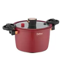 德铂高压锅24cm墨菲特微压锅不粘DEP-DS306(随机发货)