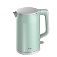 美的电水壶1.7L304不锈钢大容量暖水壶净甜SH17X1-309