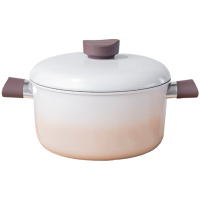 德铂汤锅24cm卡布奇诺多功能汤锅DEP-951